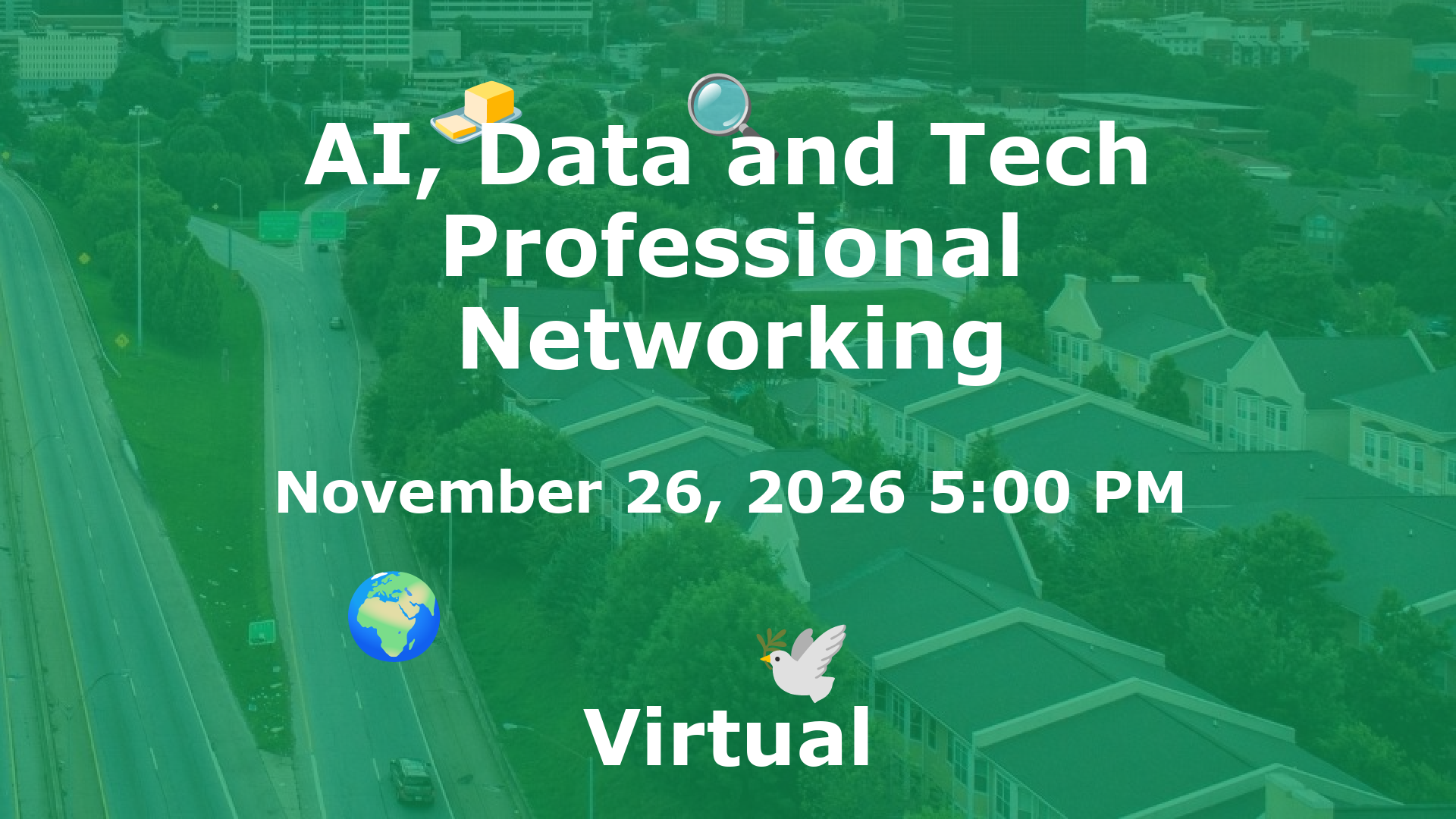 AI, Data and Tech Professional Networking event image